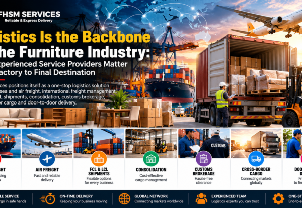 Logistics Is the Backbone of the Furniture Industry Logistics Is the Backbone of the Furniture Industry