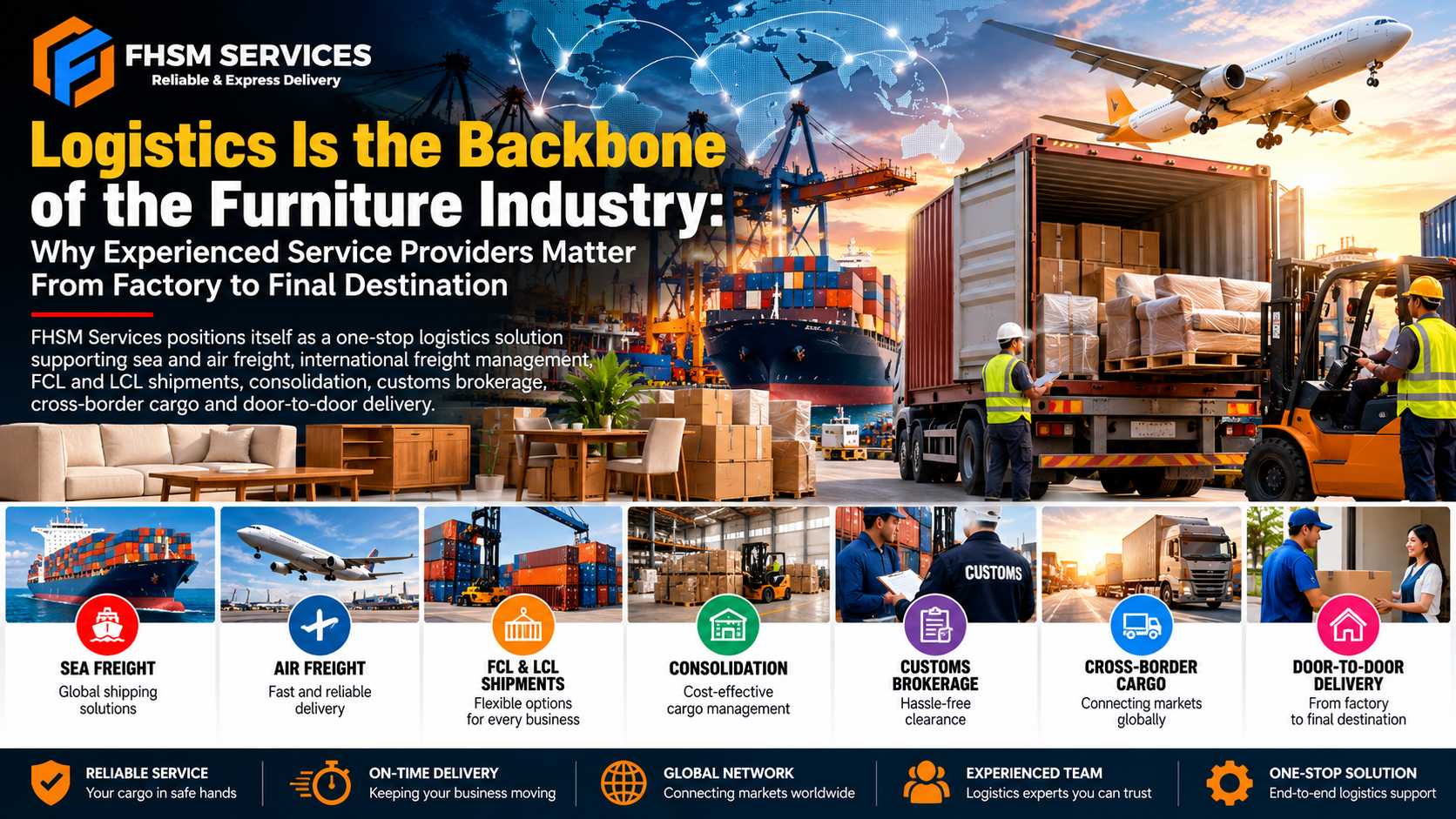 Logistics Is the Backbone of the Furniture Industry